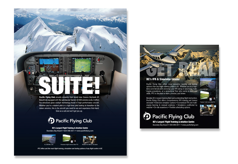 Pacific Flying Club Ads