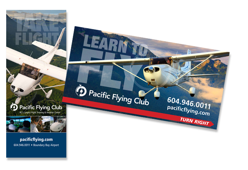 Pacific Flying Club Signage